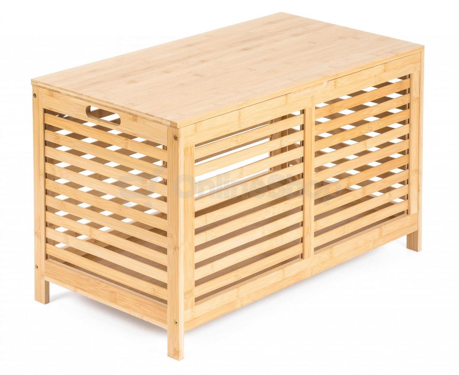 Úložný box G21 76 x 40 x 45 cm, bambusový