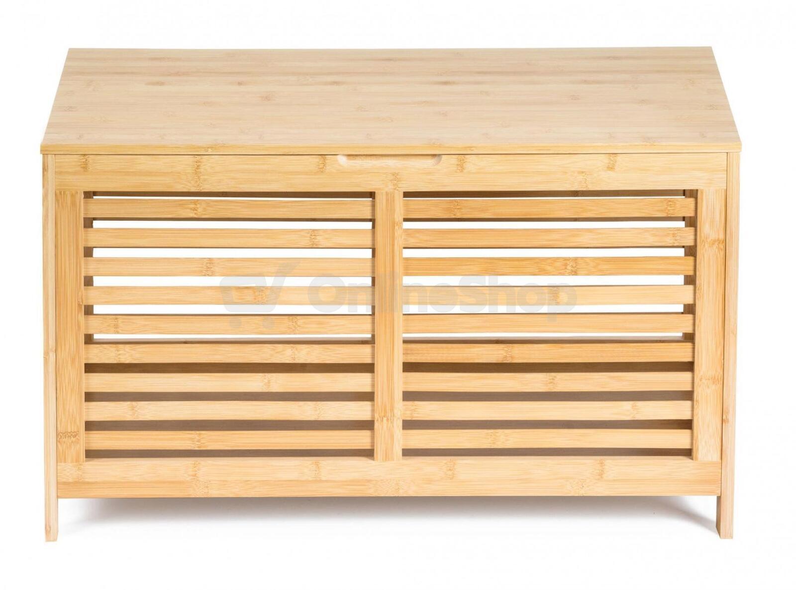 Úložný box G21 76 x 40 x 45 cm, bambusový