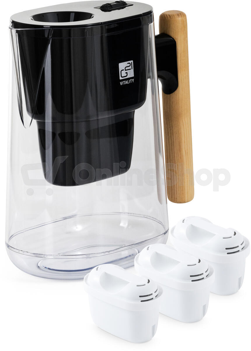 Filtrační konvice G21 2,5 l, černá
