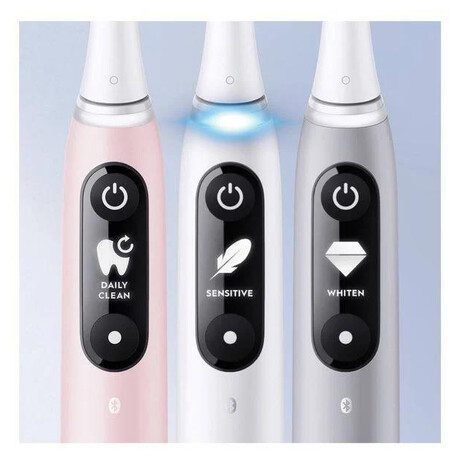 Oral-B iO Series 6s elektrick zubn kartek, asova, tlakov senzor, 5 program, aplikace Oral-B, bl