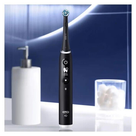 Oral-B iO Series 6s elektrick zubn kartek, asova, tlakov senzor, 5 program, aplikace Oral-B, ern