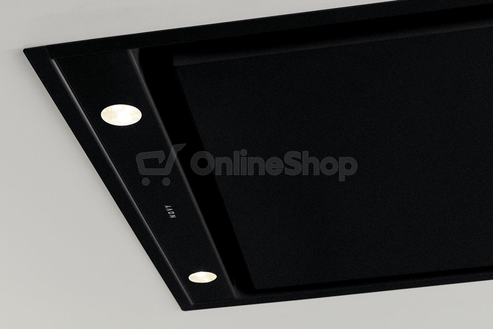 Stropní odsavač NOVY Pureline Compact 6822 černý