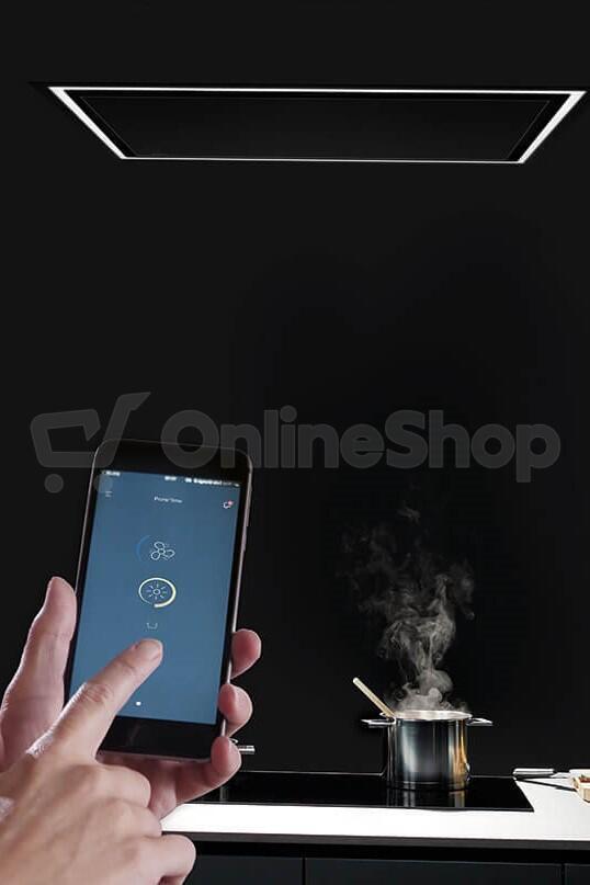 Stropní odsavač NOVY Pureline Pro 6942 černý
