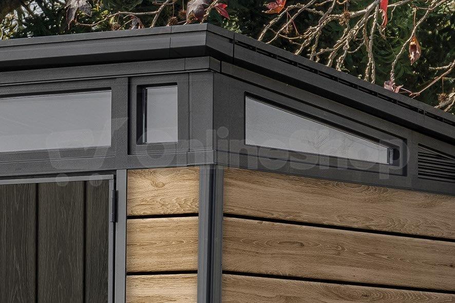 KETER PENT Signature HORIZONTAL domek 7x7 - ASHWOOD
