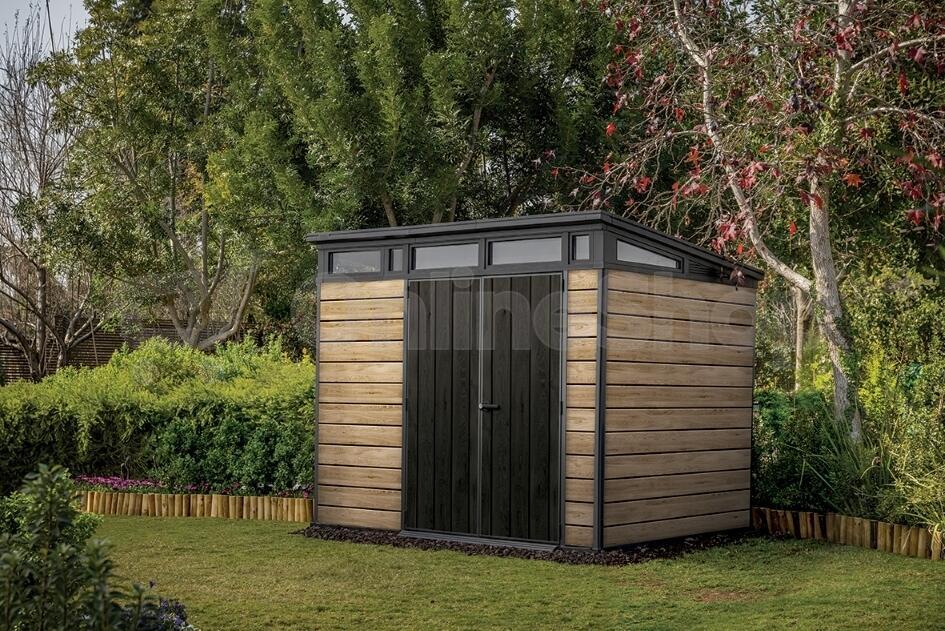 KETER PENT Signature HORIZONTAL domek 9x7 - ASHWOOD
