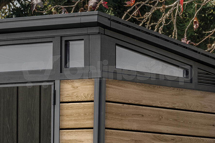 KETER PENT Signature HORIZONTAL domek 9x7 - ASHWOOD