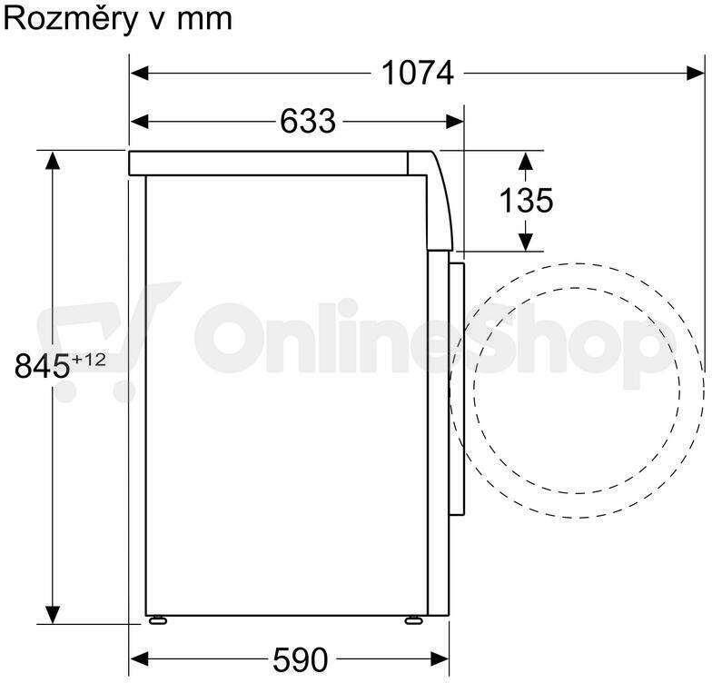 Pračka Bosch WGH256A6BY Serie 6