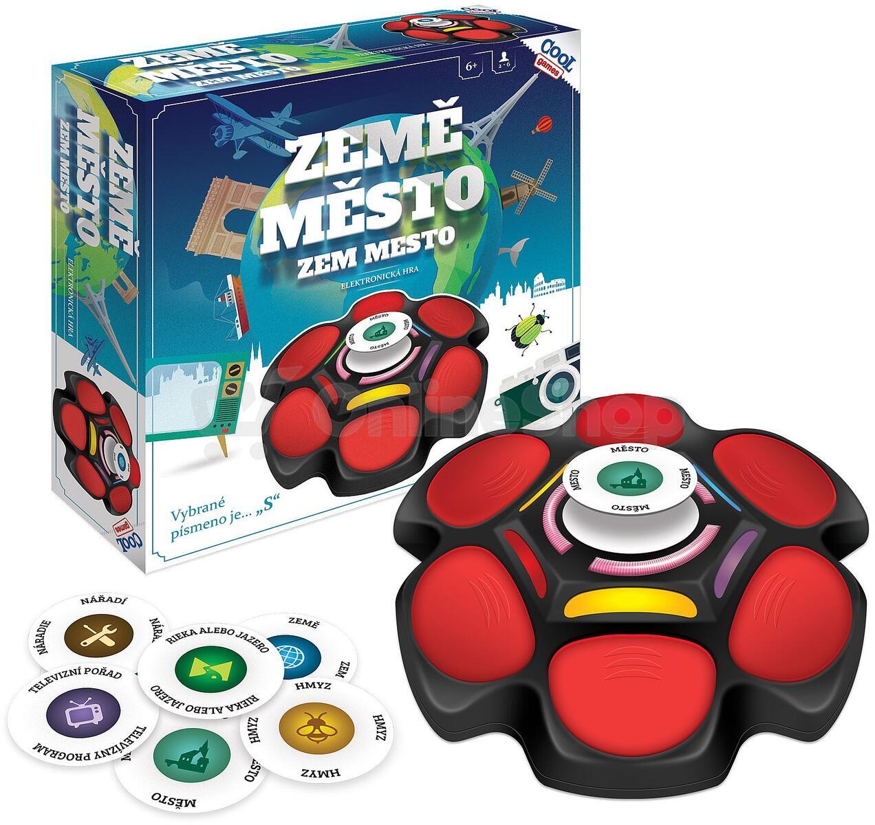 Společenská hra Teddies Země, město
