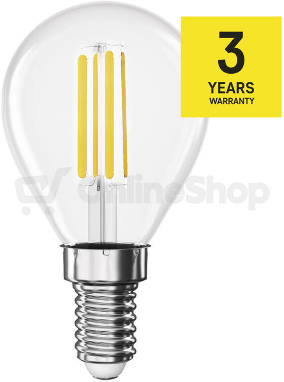Emos LED FLM MINI GL 7W(75W) 1055lm E14 WW (1525731259)