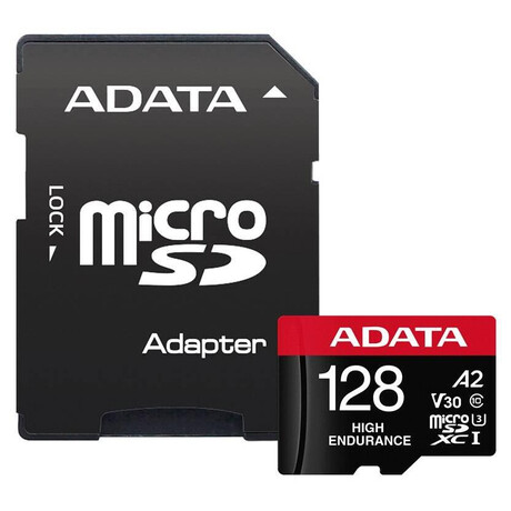 MicroSDXC karta ADATA 128 GB High Endurance + SD adaptér
