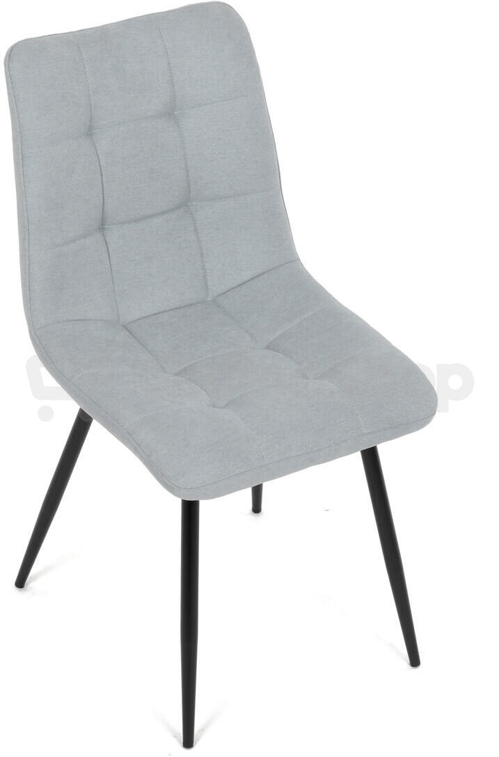 Jídelní židle, šedá, látka, DCL-L1094 SIL2 Autronic