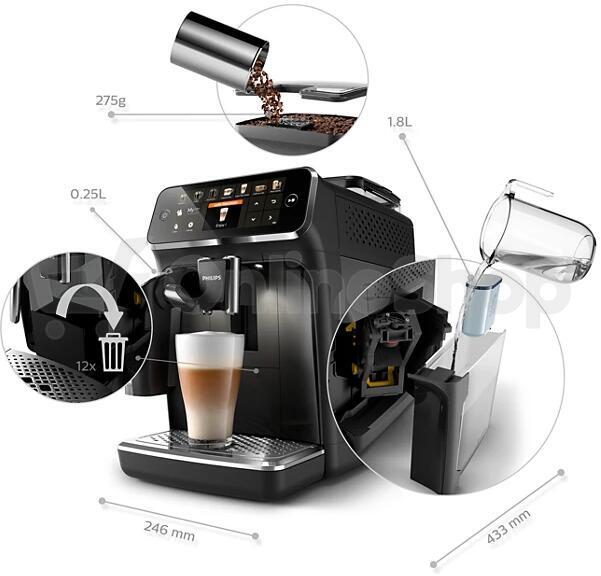 Kávovar Philips Series 5400 LatteGo EP5441/50