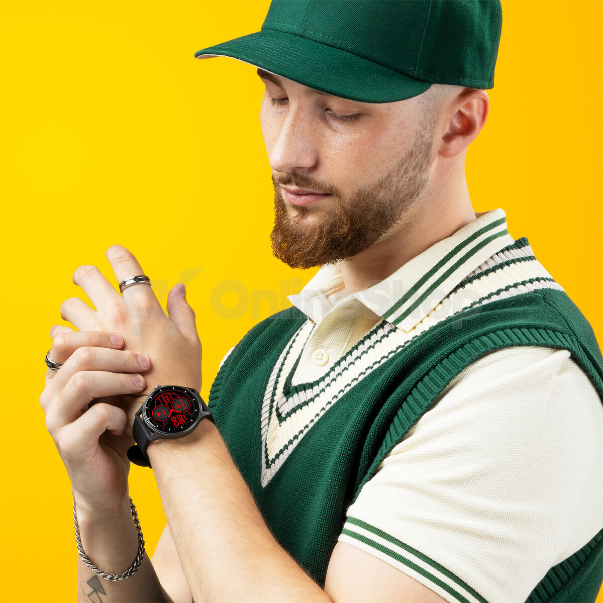 Chytré hodinky Niceboy WATCH Pixel 2 Rose Gold