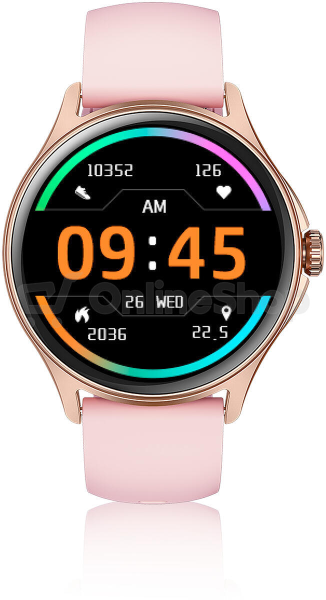 Chytré hodinky Niceboy WATCH Pixel 2 Rose Gold
