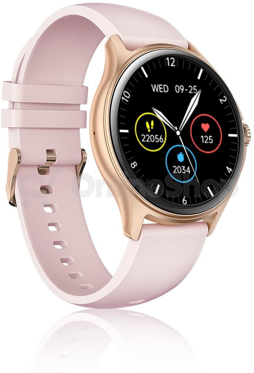 Chytré hodinky Niceboy WATCH Pixel 2 Rose Gold