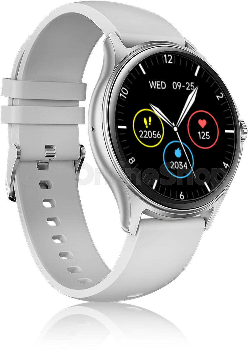 Chytré hodinky Niceboy WATCH Pixel 2 Arctic Silver | Skutečná fotografie prodávaného kusu | Skutečná fotografie prodávaného kusu | Skutečná fotografie prodávaného kusu | Skutečná fotografie prodávaného kusu