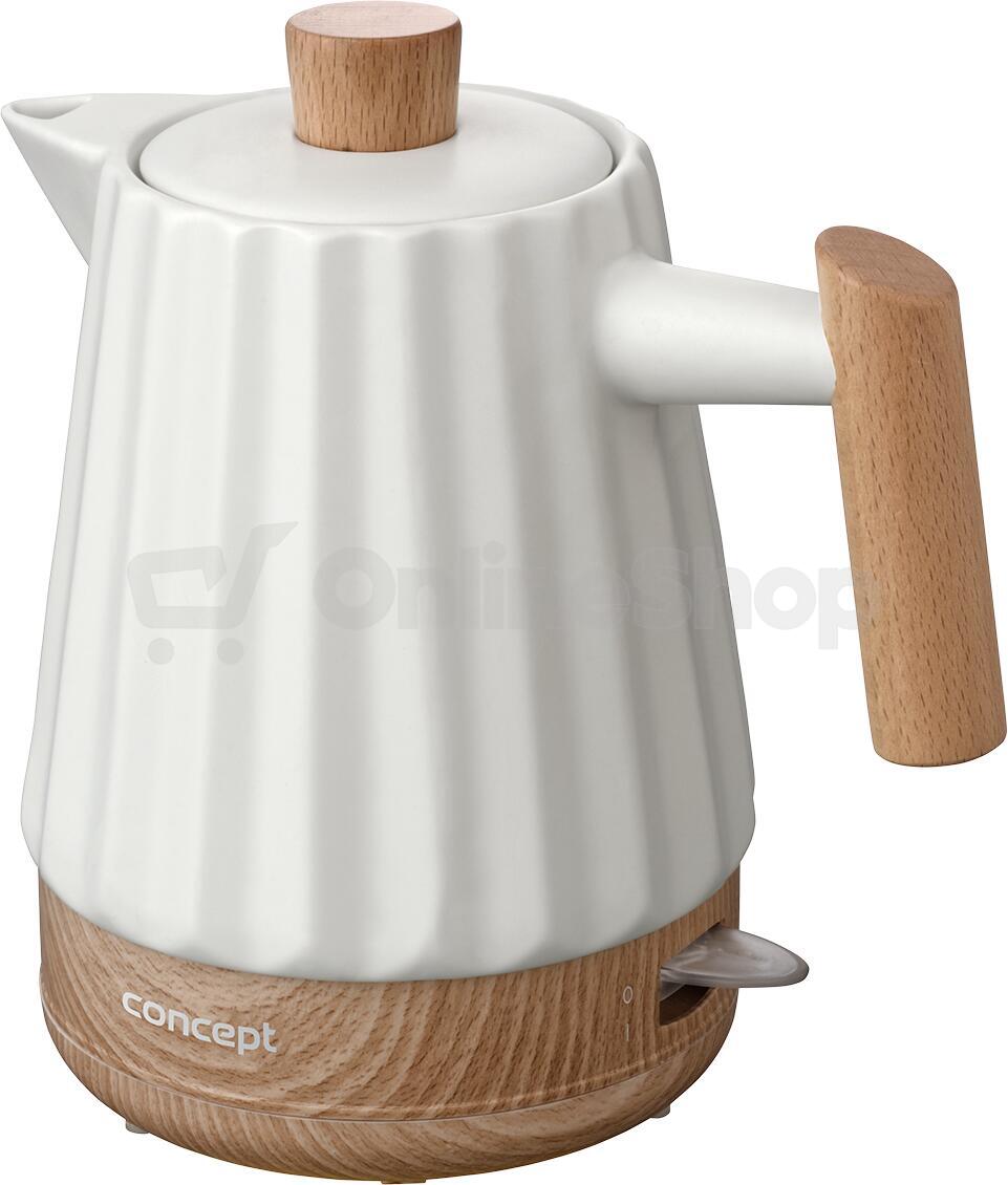 Rychlovarná konvice Concept RK0090 Birdy bílá