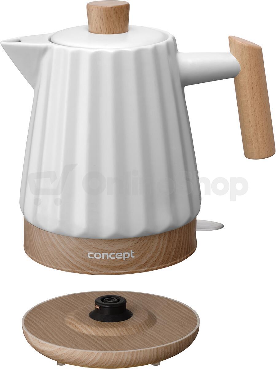 Rychlovarná konvice Concept RK0090 Birdy bílá