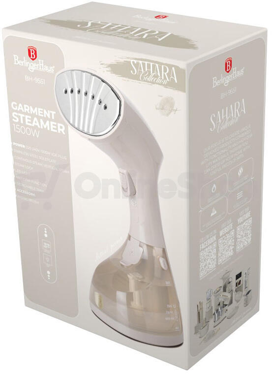 Napařovač oděvů BERLINGERHAUS Sahara Collection BH-9551