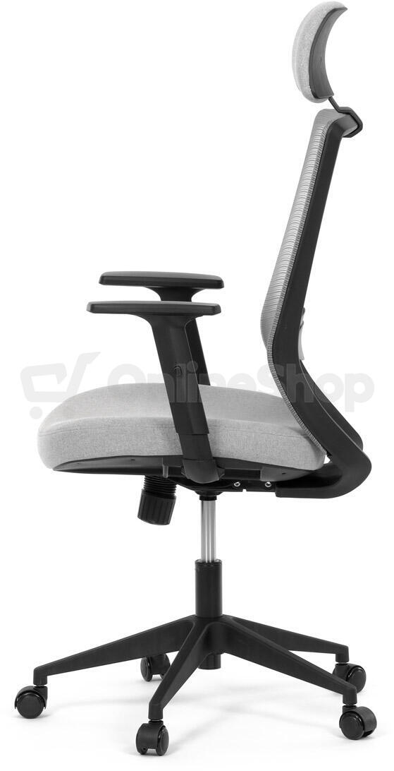 Židle kancelářská Autronic, šedá MESH síťovina (KA-V3329 GREY)