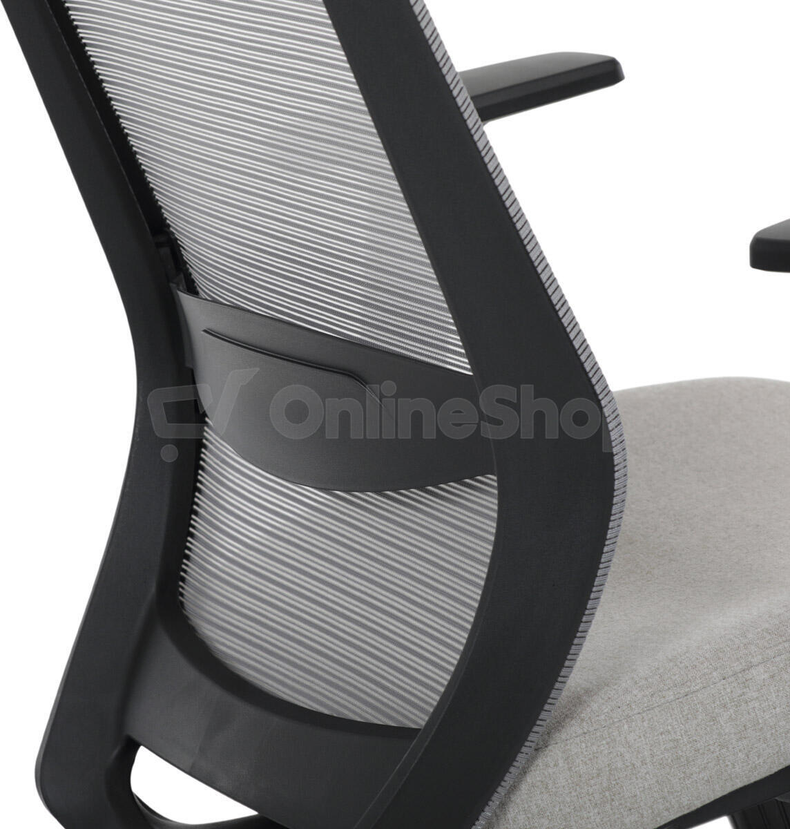 Židle kancelářská Autronic, šedá MESH síťovina (KA-V3329 GREY)