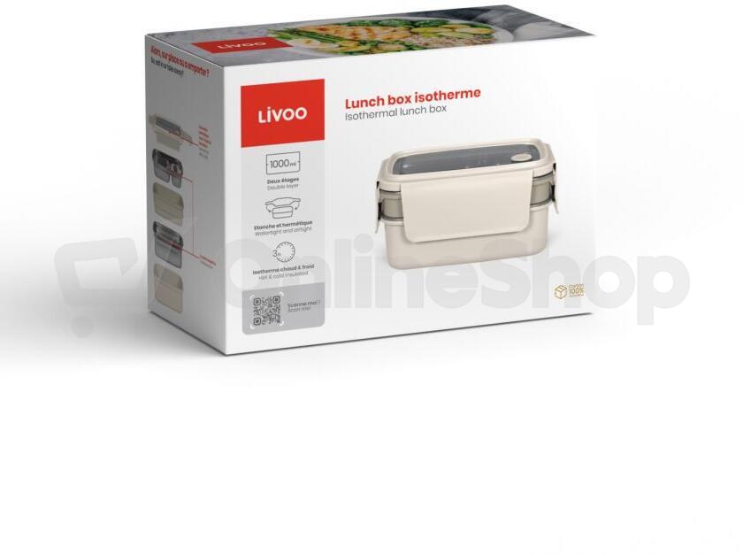 Lunchbox LIVOO MEN406C