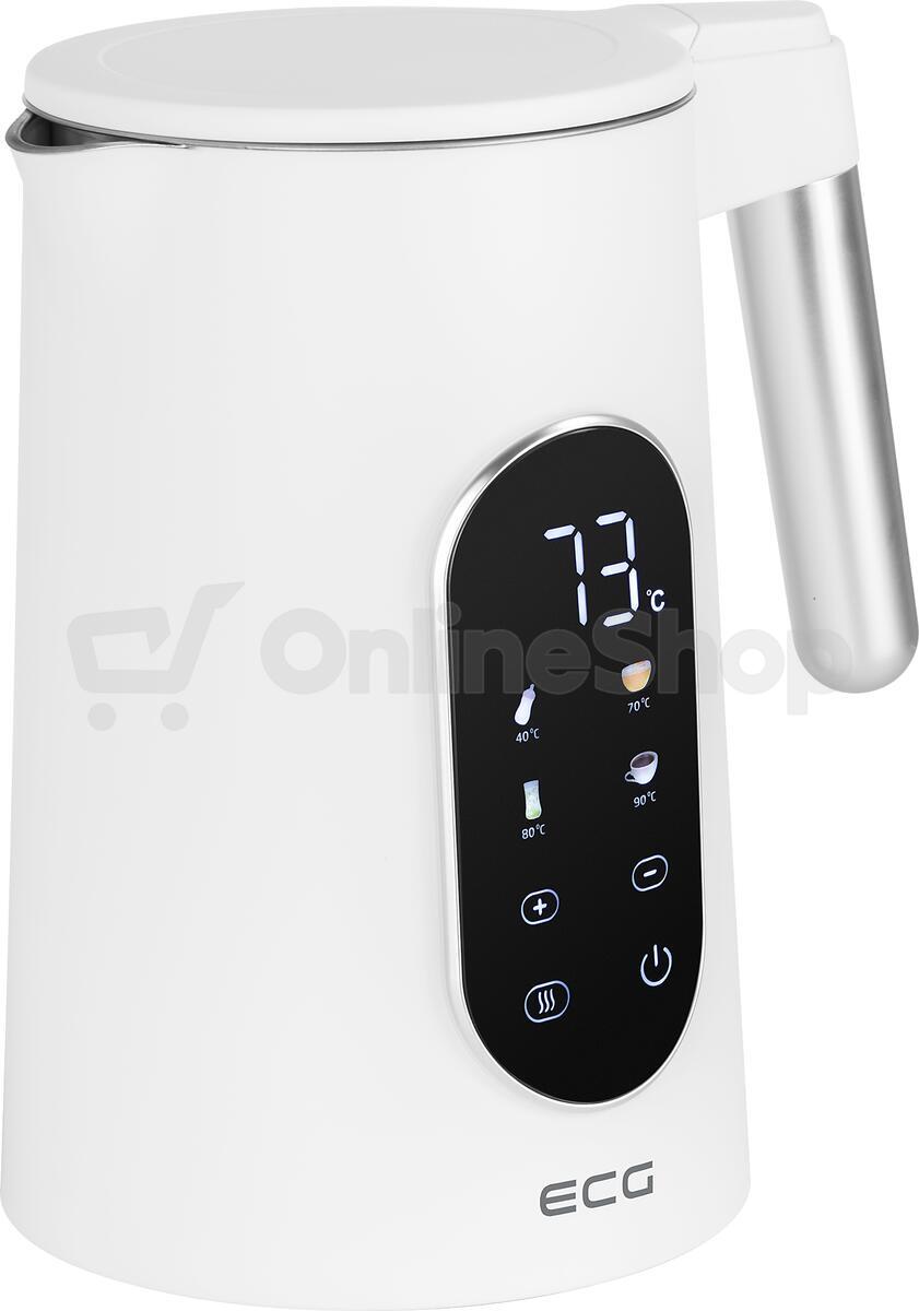 Rychlovarná konvice ECG RK 1799 Smart, bílá