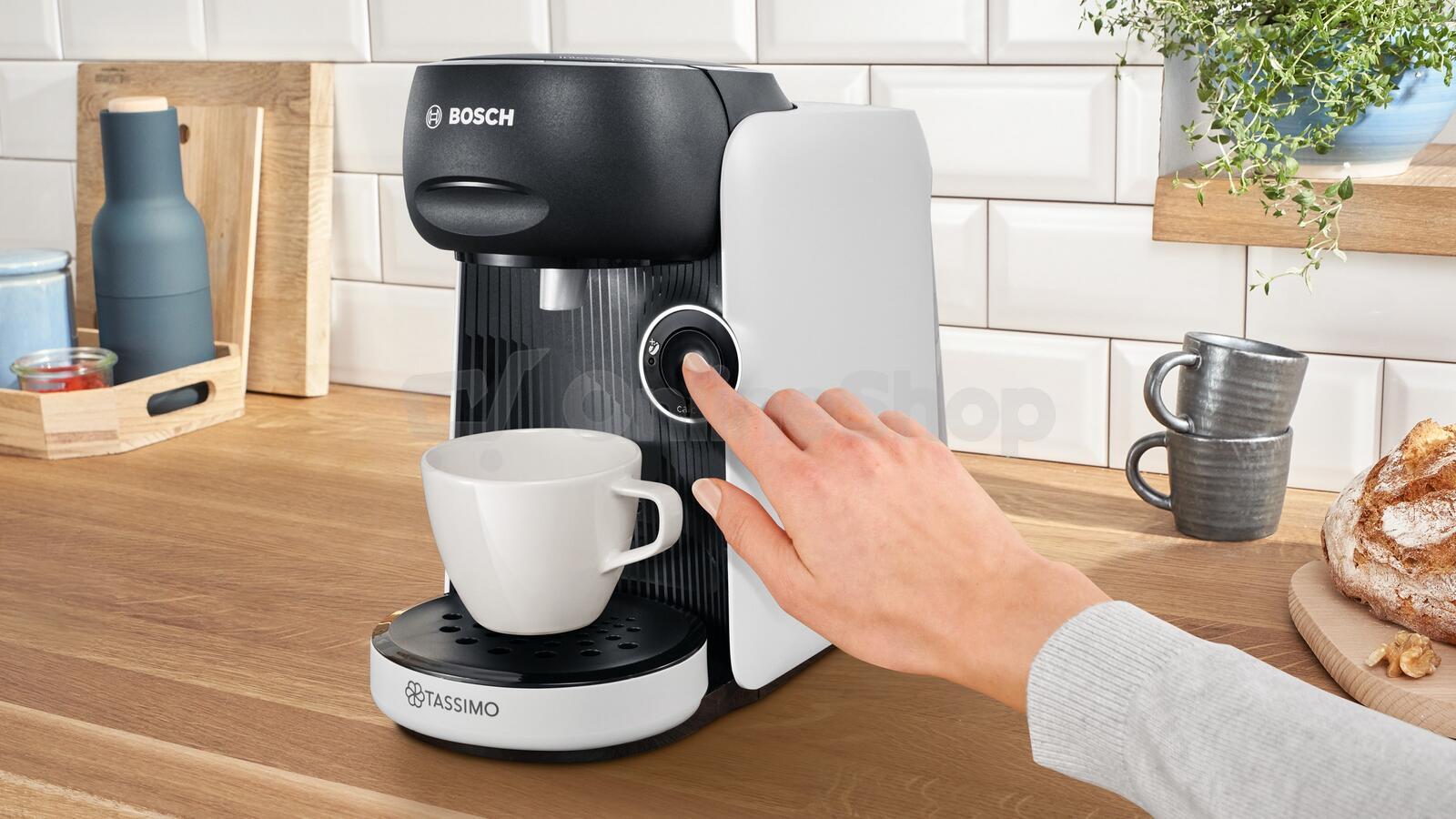 Kávovar na kapsle Bosch TAS164E Tassimo Finesse