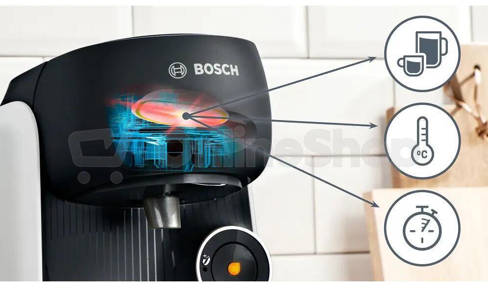 Kávovar na kapsle Bosch TAS164E Tassimo Finesse