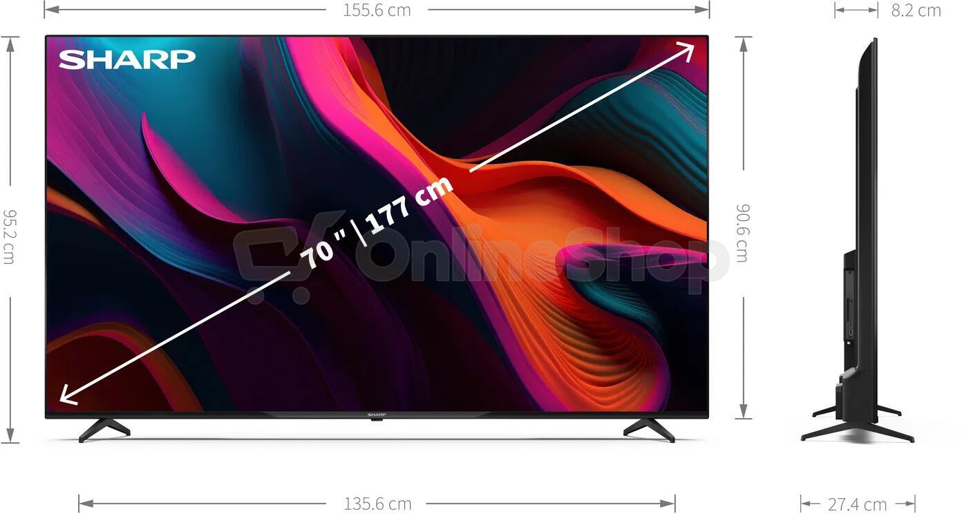 LED televize Sharp 70GL4260E
