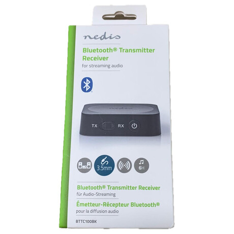 Audio vysla pro sluchtka Bluetooth NEDIS BTTC100BK