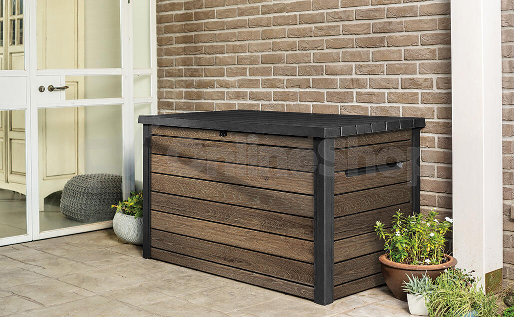 KETER SIGNATURE HORIZONTAL úložný box 870 L - WALNUT