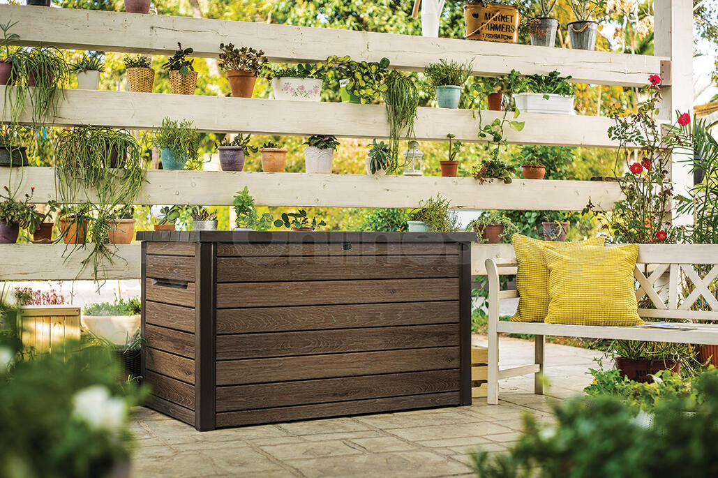 KETER SIGNATURE HORIZONTAL úložný box 870 L - WALNUT