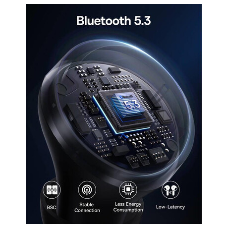 Bluetooth sluchátka Baseus Bowie E18 černá