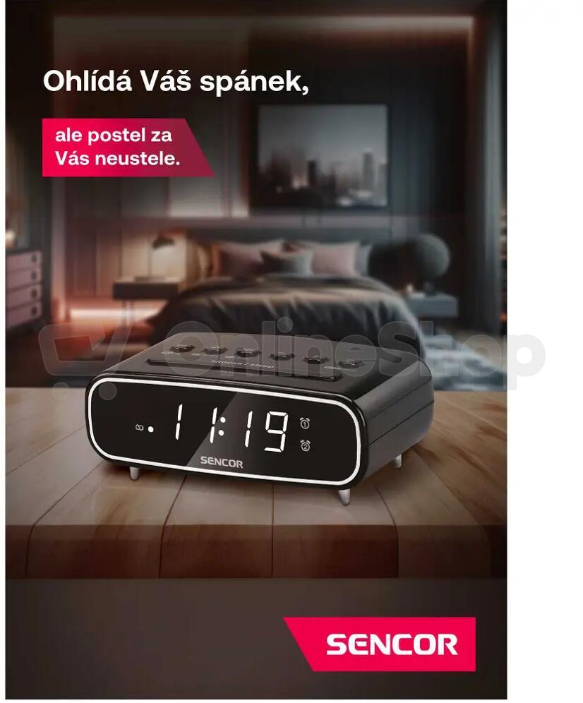 Radiobudík Sencor SRC 2600 B
