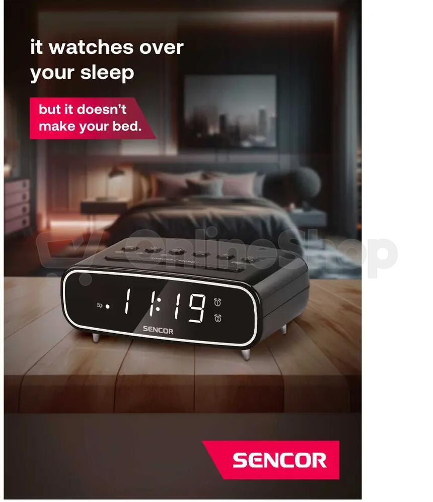 Radiobudík Sencor SRC 2600 B