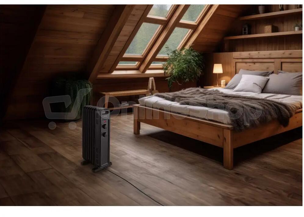Olejový radiátor Sencor SOH 3507BK