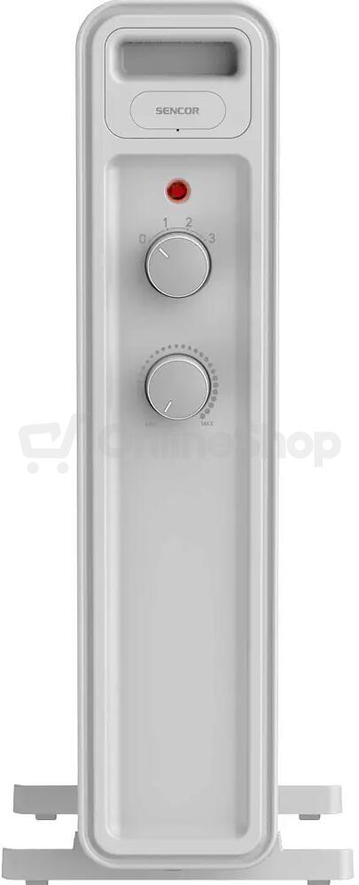 Olejový radiátor Sencor SOH 3407WH