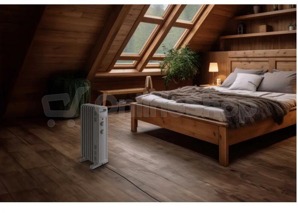 Olejový radiátor Sencor SOH 3407WH
