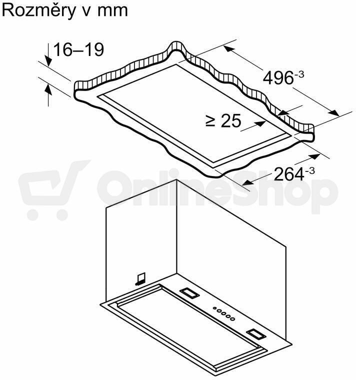 Odsavač par Bosch DLN56AC60