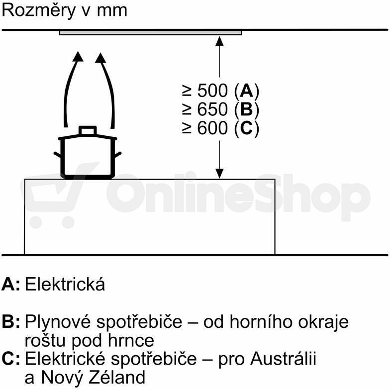 Odsavač par Bosch DLN56AC60
