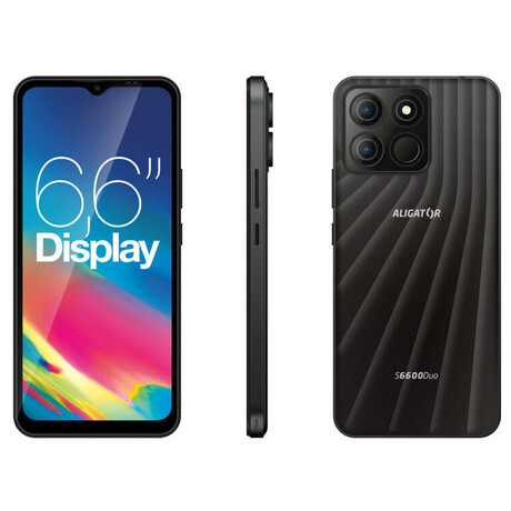 Mobiln telefon ALIGATOR S6600 Duo 4GB/64GB, ern