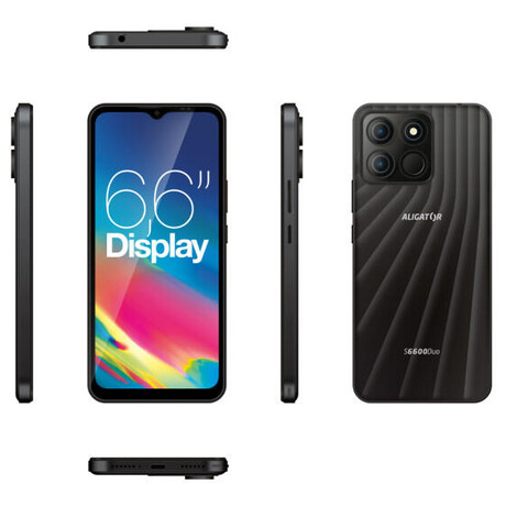 Mobiln telefon ALIGATOR S6600 Duo 4GB/64GB, ern