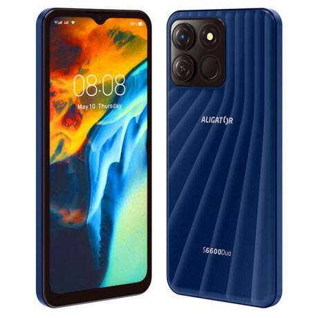 Mobiln telefon Blackview Aligator S6600 Duo 4GB/64GB, modr