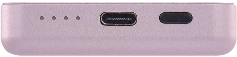 Powerbanka Emos WI 522 B0555S 5 000 mAh, lososová