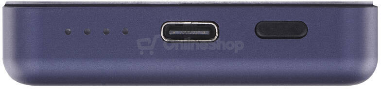 Powerbanka Emos WI 522 B0555BL 5 000 mAh, modrá