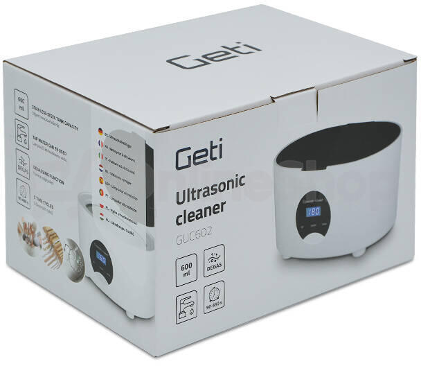 Ultrazvuková čistička GETI GUC 602 0,6L