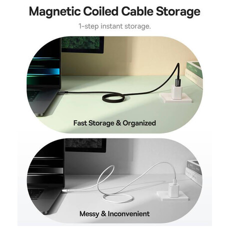 Baseus Tungsten USB/USB-C 1m, černý (foto 7)