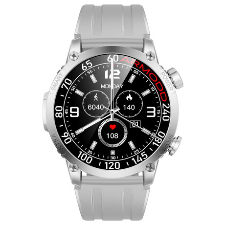 Armodd Silentwatch 7Pro GPS, stbrn (foto 1)