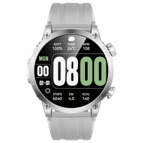 Chytr hodinky ARMODD Silentwatch 7 Pro GPS, stbrn